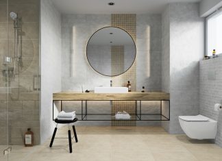 Porady architekta: Posadzka z płytek w łazience