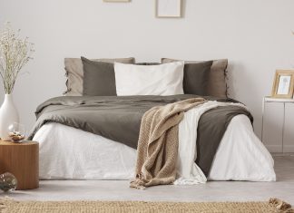 Sypialnia w stylu skandynawskim